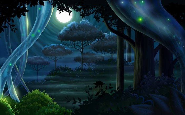 960x600_8113_Night_Forest_2d_fantasy_night_landscape_moon_forest_picture_image_digital_art